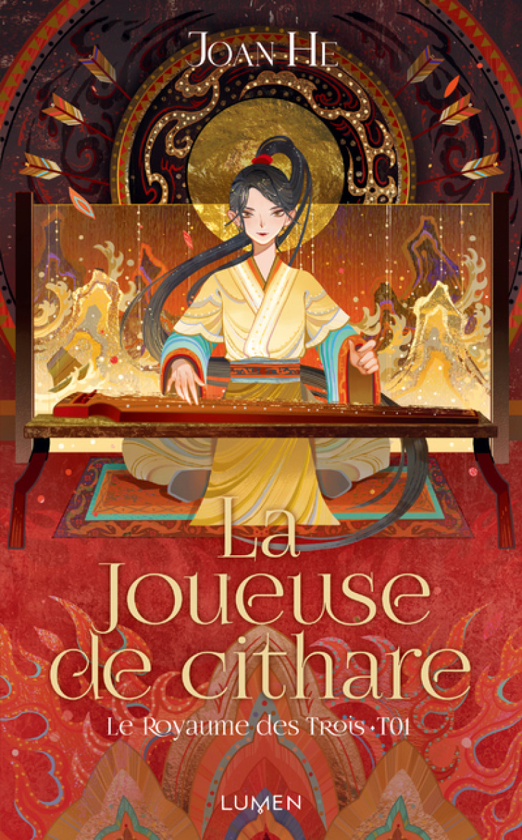 Le Royaume des Trois - Tome 1 La joueuse de cithare - Joan He, Raphaëlle Pache, Camille Cosson - LUMEN