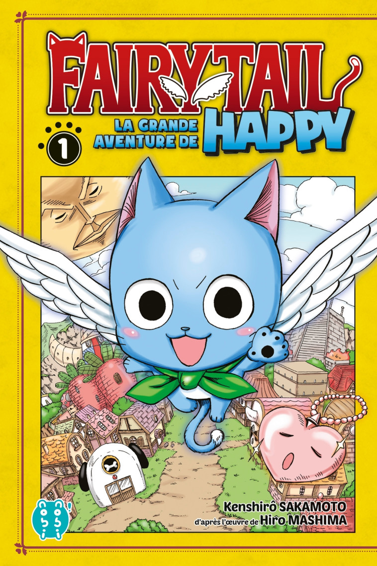 Fairy Tail - La grande aventure de Happy T01 - Kenshirô Sakamoto, Hiro Mashima - NOBI NOBI