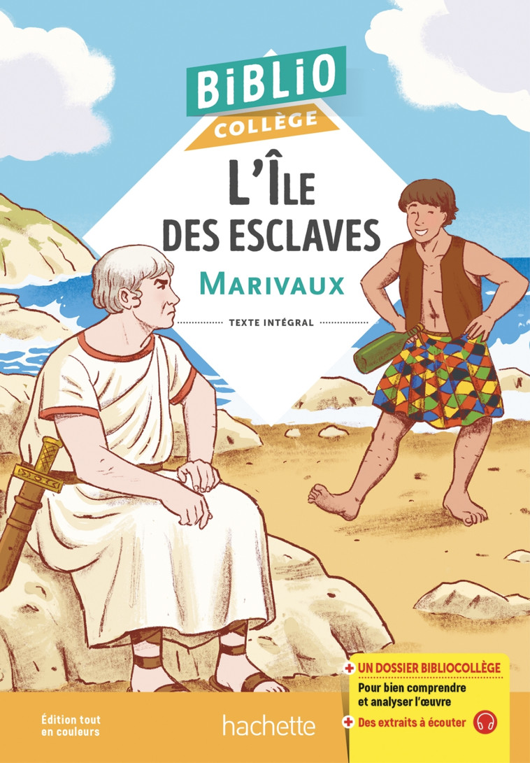 Bibliocollège - L'Ile des esclaves, Marivaux - Isabelle Lisle, Marivaux Marivaux, Hervé Duphot,  MARIVAUX, Pierre Marivaux - HACHETTE EDUC