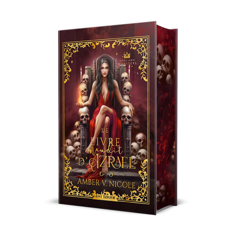 Le livre maudit d'Azrael (Edition Relié) - Nicole Amber V. - MXM BOOKMARK