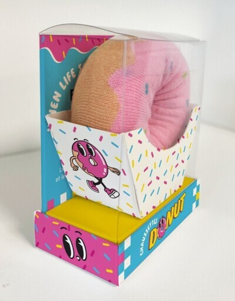 Coffret When life "socks", eat a donut, love fraise - Collectif Collectif,  Collectif - FIRST