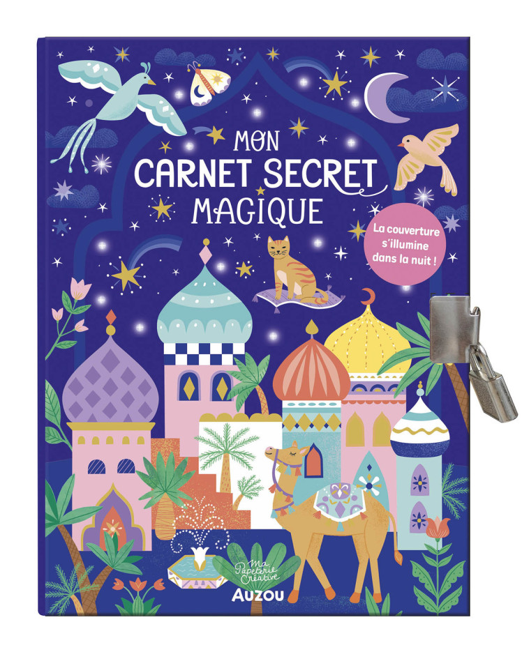 MA PAPETERIE CRÉATIVE - MON CARNET SECRET MAGIQUE - Sandrine Monnier - AUZOU