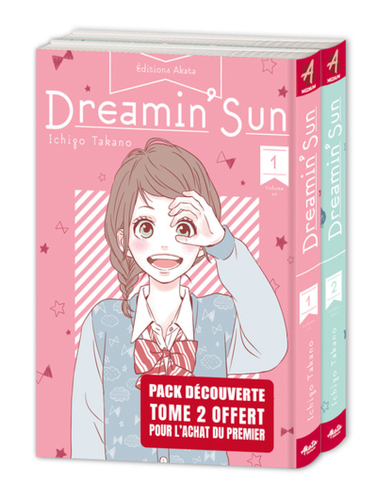 Pack 2 tomes - Dreamin' Sun - Nouvelle édition (VF) - Ichigo Takano - AKATA