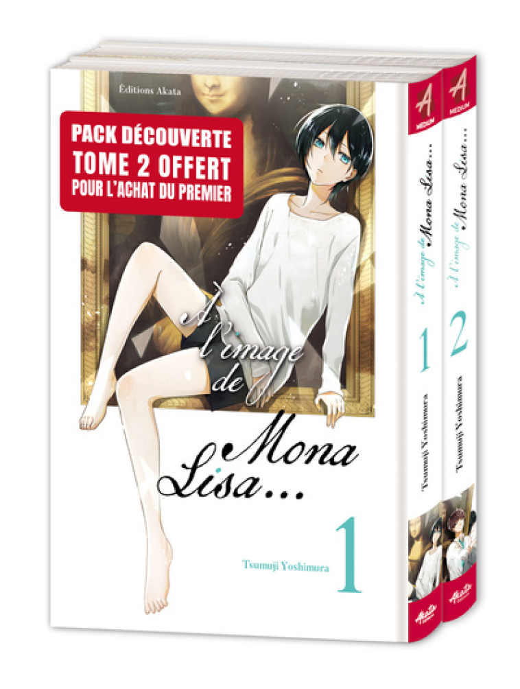 Pack 2 tomes - À l'image de Mona Lisa... - Tsumuji Yoshimura - AKATA