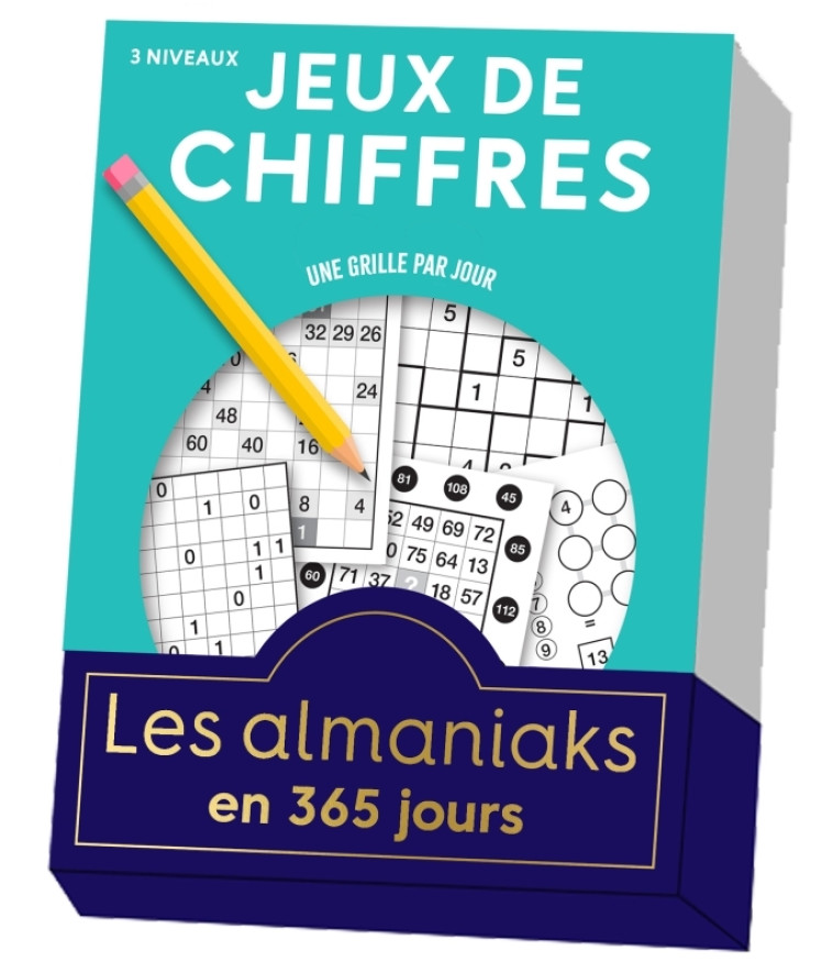 Almaniak Jeux de chiffres, une grille de jeux par jour - XXX - 365 PARIS