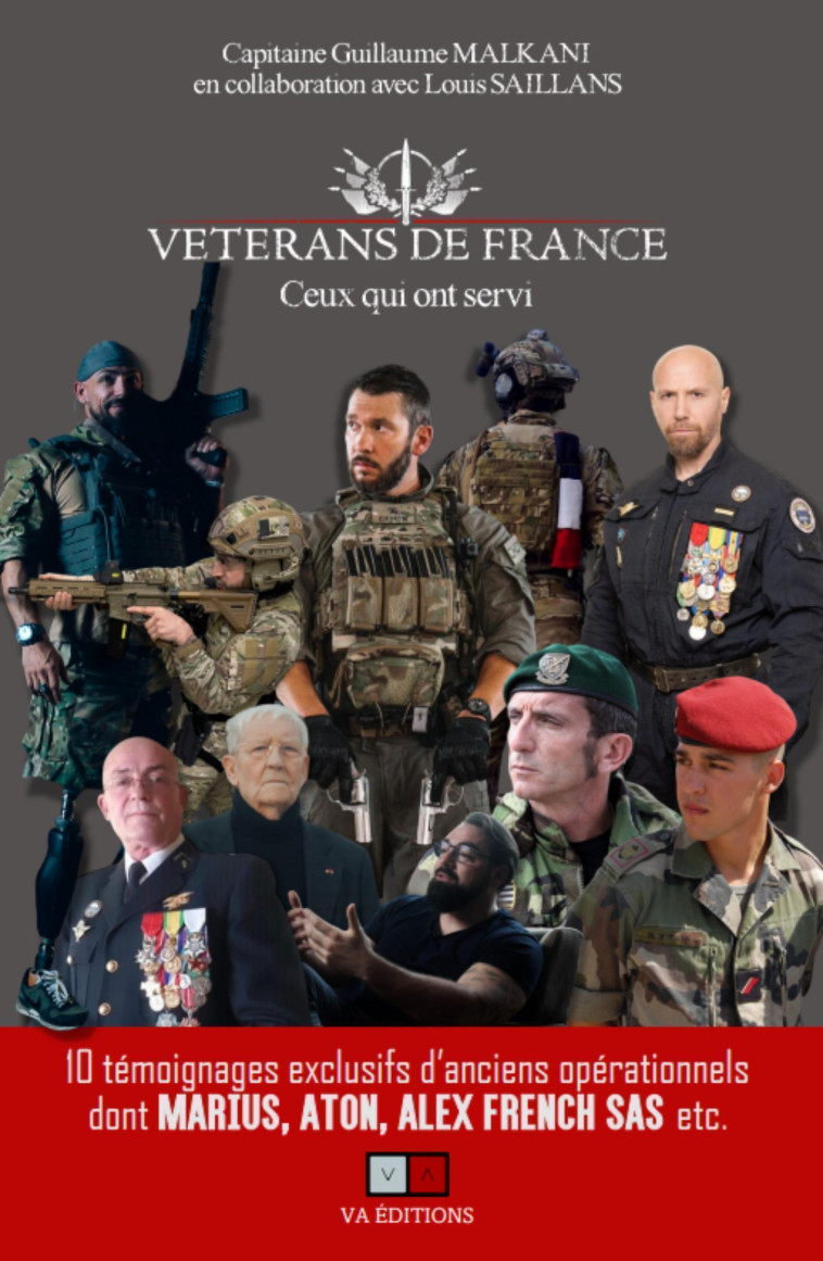 VETERANS DE FRANCE - CEUX QUI ONT SERVI - MALKANI GUILLAUME - VA