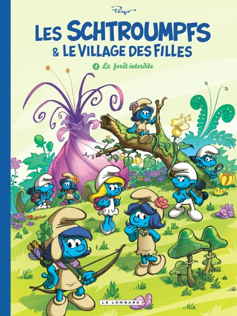 Les Schtroumpfs et le village des filles - Tome 1 - La Forêt interdite - Culliford Thierry Culliford Thierry, Cagniat Laurent Cagniat Laurent, Peyo Peyo, JOST Alain JOST Alain, Parthoens Parthoens, maury maury, De Coninck De Coninck, Díaz Vizoso Miguel Dí