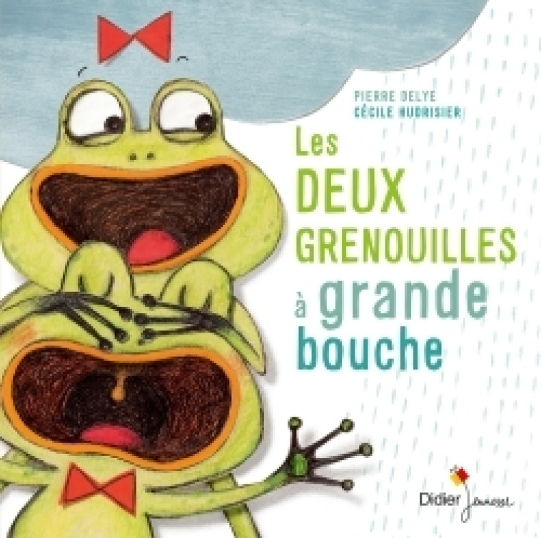 Les Deux Grenouilles à grande bouche - Pierre Delye, Cécile Hudrisier - DIDIER JEUNESSE