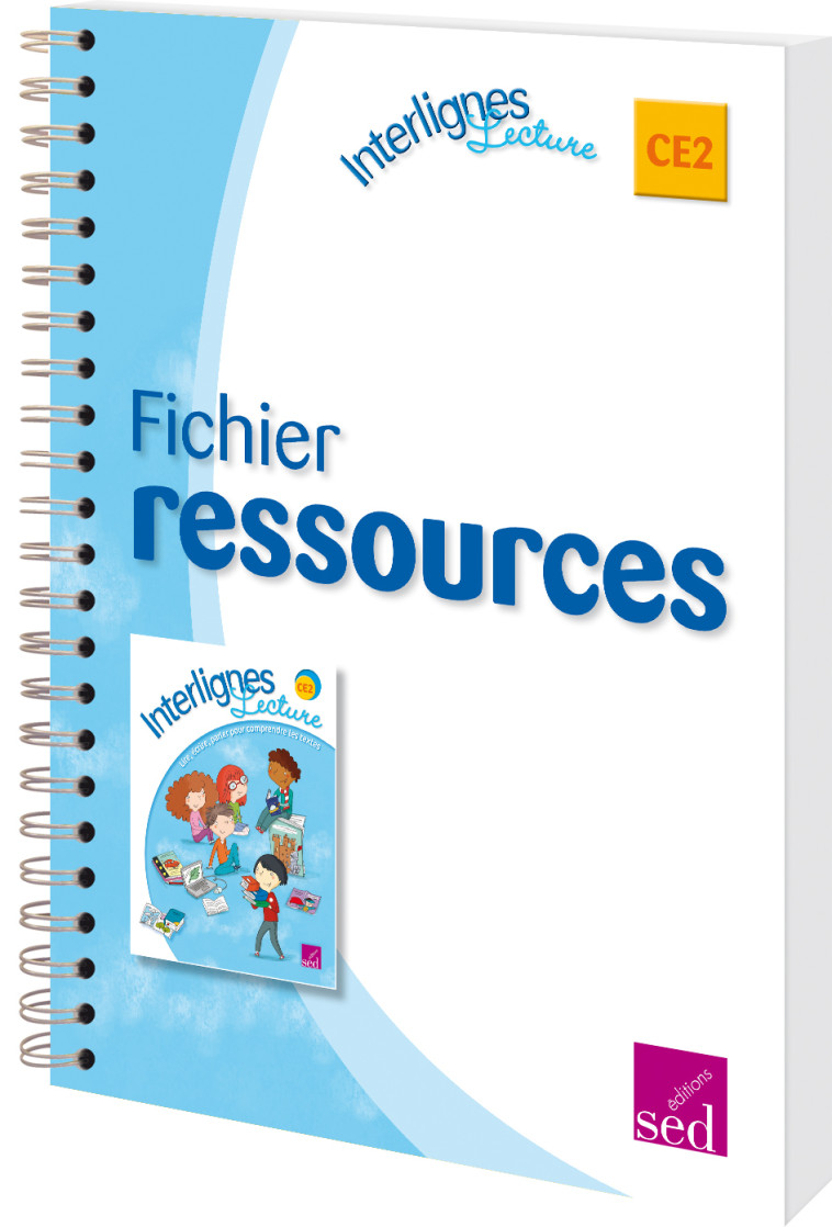 INTERLIGNES LECTURE CE2-FICHIER RESSOURCES -  Collectif - EDIT SED