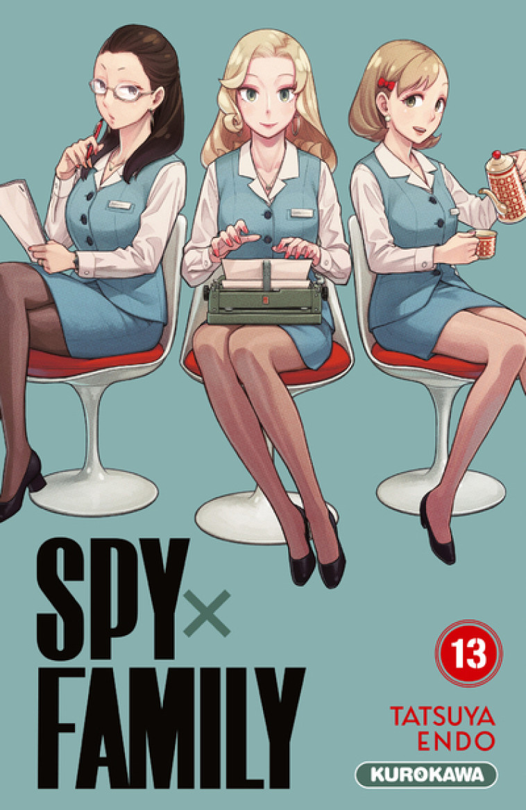 Spy x Family - Tome 13 - Tatsuya Endo, Satoko Fujimoto, Nathalie Bougon-bastide - KUROKAWA