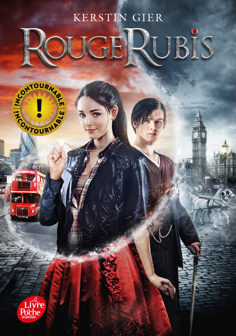 Rouge rubis - Tome 1 - Kerstin Gier, Nelly Lemaire - POCHE JEUNESSE