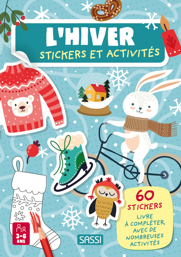 L'hiver - Stickers et activités - Sarah Negrel, Maria Sara Mabilia - SASSI