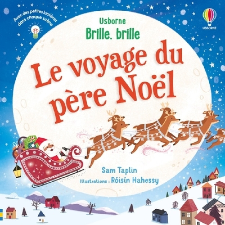 Brille, brille - Le voyage du père Noël - Brille, brille - dès 1 an - Sam Taplin, Roisin Hahessy - USBORNE