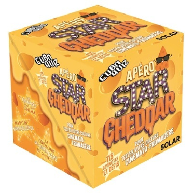 Cuboquiz Apéro Star cheddar - Arnold Oswald, Manuel Luzarreta, Hugo Odier - SOLAR