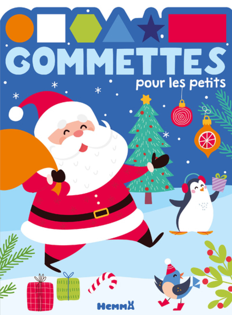 Gommettes pour les petits (Père Noël, sapin et pingouin) - Collectif Collectif,  Collectif - HEMMA