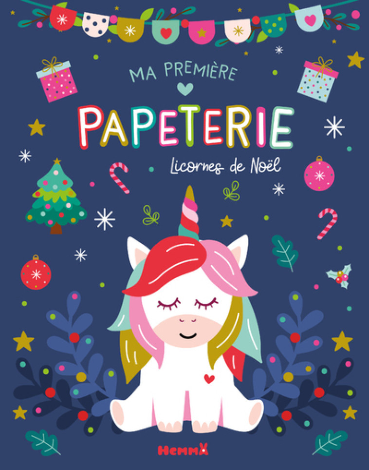 Ma première papeterie - Licornes de Noël - Carotte et compagnie Carotte et compagnie, Collectif Collectif,  CAROTTE ET COMPAGNIE,  Collectif - HEMMA