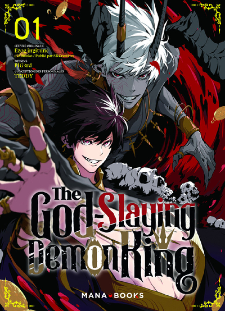 The Godslaying Demon King T01 - Ezo Gingitsune, Pig3rd Pig3rd,  Pig3rd,  Ezogingitsune,  Ezogingitune - MANA BOOKS