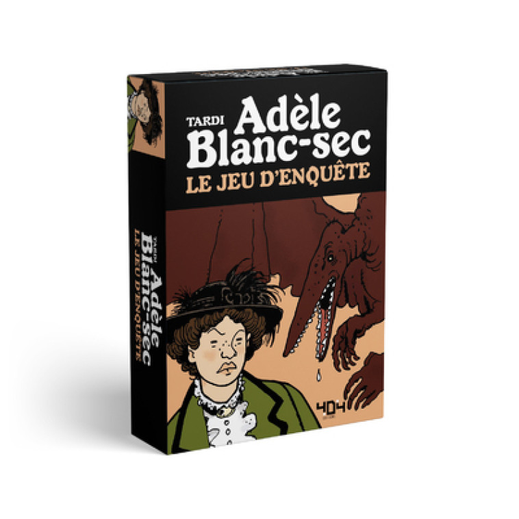 Jeu d'enquête Adèle Blanc-Sec - Tardi Tardi, Nicolas Lozzi,  Tardi - 404 EDITIONS