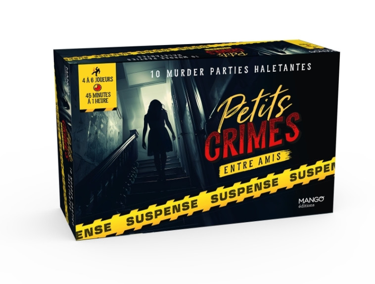 Petits crimes entre amis - Suspense - Virginie Pelletier - MANGO