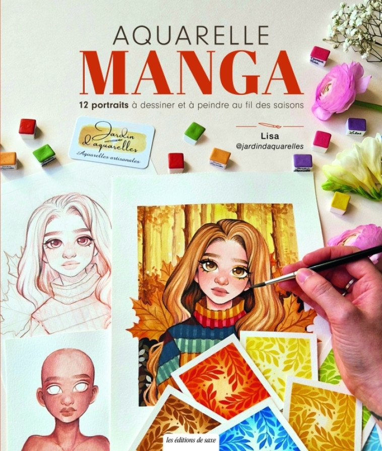 Aquarelle MANGA - Lisa Legolf - DE SAXE