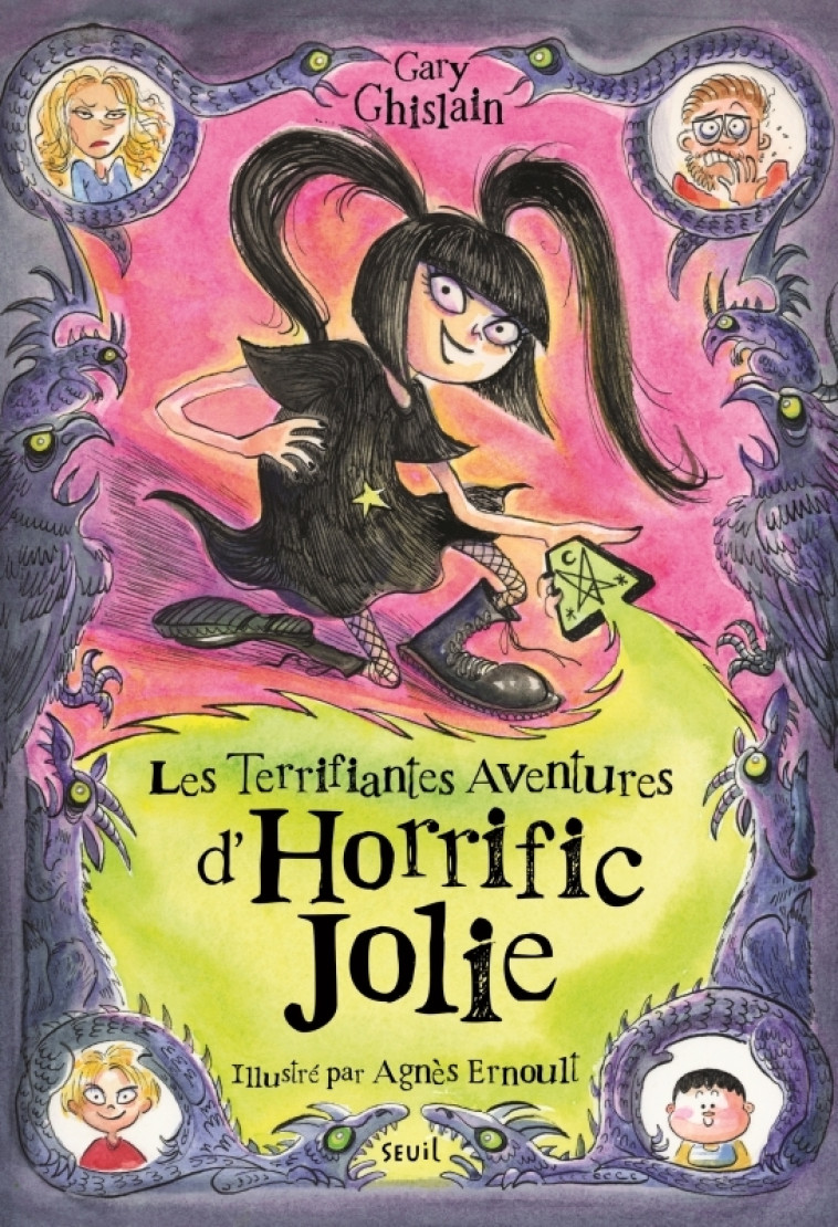 Les Terrifiantes Aventures d'Horrific Jolie - Gary Ghislain, Agnès Ernoult, Thomas Leclère - SEUIL JEUNESSE