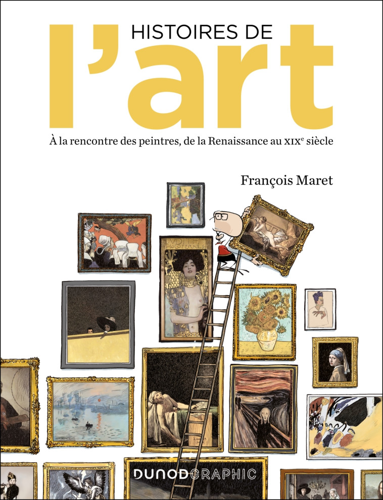 Histoires de l'art en BD - François Maret - DUNOD