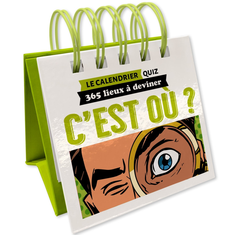 Le calendrier quiz - C'est Où ? -   - PLAY BAC