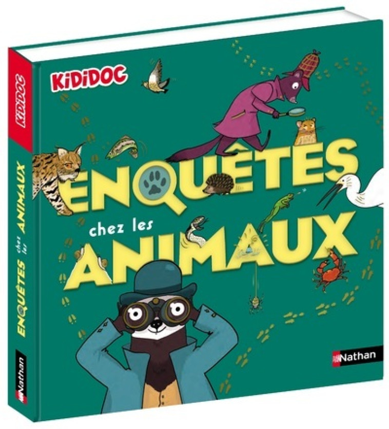 Enquêtes chez les animaux - Anne-Sophie Baumann, Zelda Zonk - NATHAN