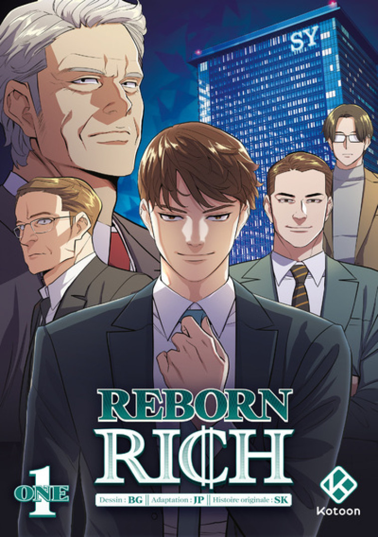 Reborn Rich - Tome 1 - Sankyung Sankyung, JP JP, Byung-Kwan Kim, Juliette LEBROU,  SK,  JP,  BG - KOTOON