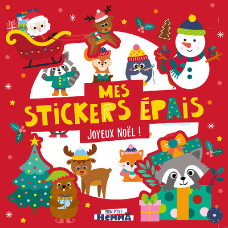 Mon P'tit Hemma - Mes stickers épais - Joyeux Noël ! - Carotte et compagnie Carotte et compagnie,  CAROTTE ET COMPAGNIE - HEMMA