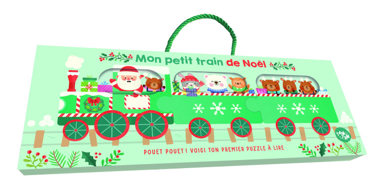 Mon petit train de Noël - Puzzle à lire - XXX - TAM TAM EDTS