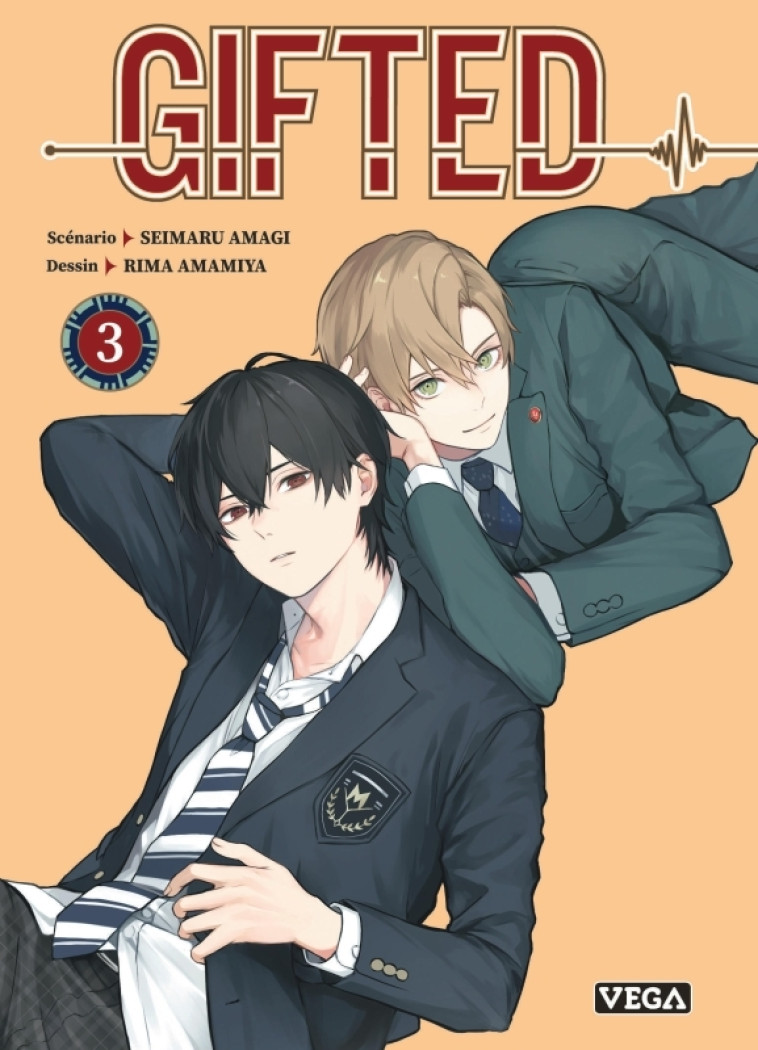 Gifted - Tome 3 -  Amagi Seimaru,  Amamiya Rima - VEGA DUPUIS