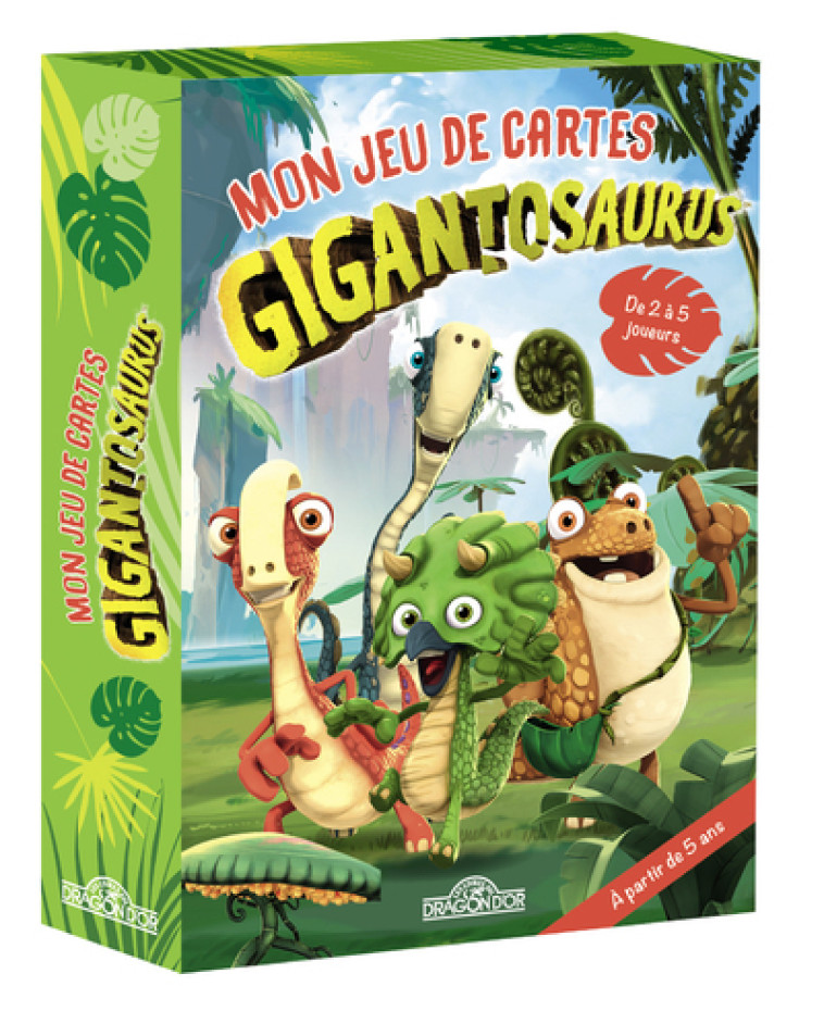 Gigantosaurus - Mon jeu de cartes - Cybergroup Cybergroup,  Cybergroup - DRAGON D OR