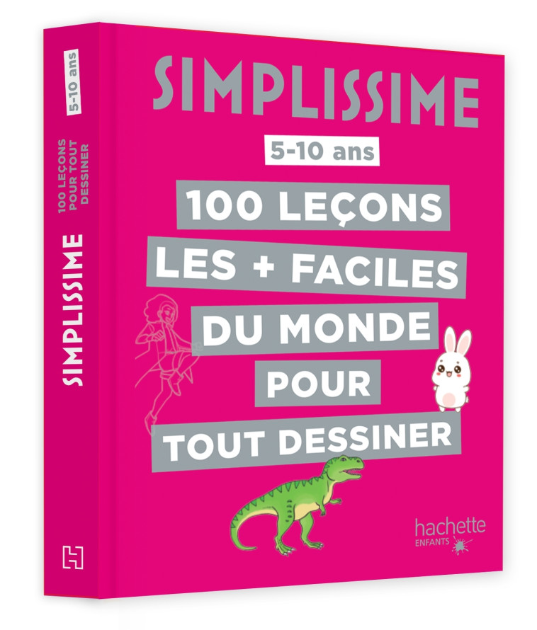 100 leçons les + faciles du monde pour tout dessiner - Jindorow Jindorow, Lise Herzog,  Grelin - HACHETTE ENFANT