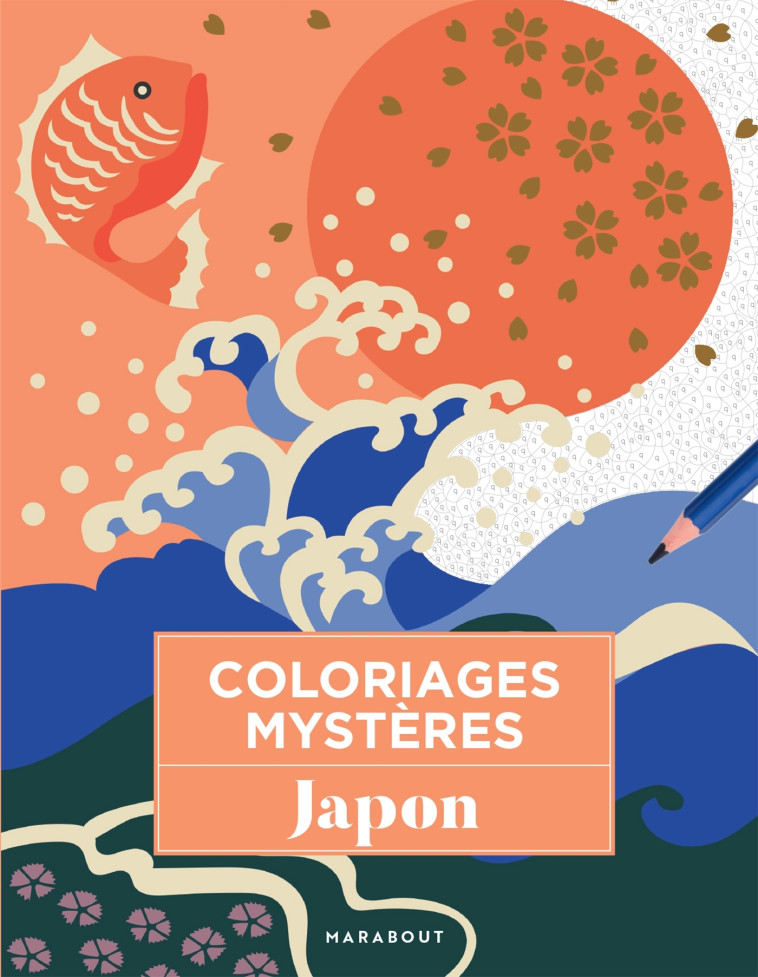 Coloriages mystères - Japon -   - MARABOUT