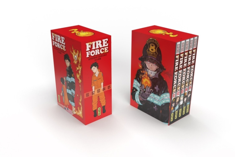 Coffret Fire Force Tome 1 à 5 - XXX - KANA