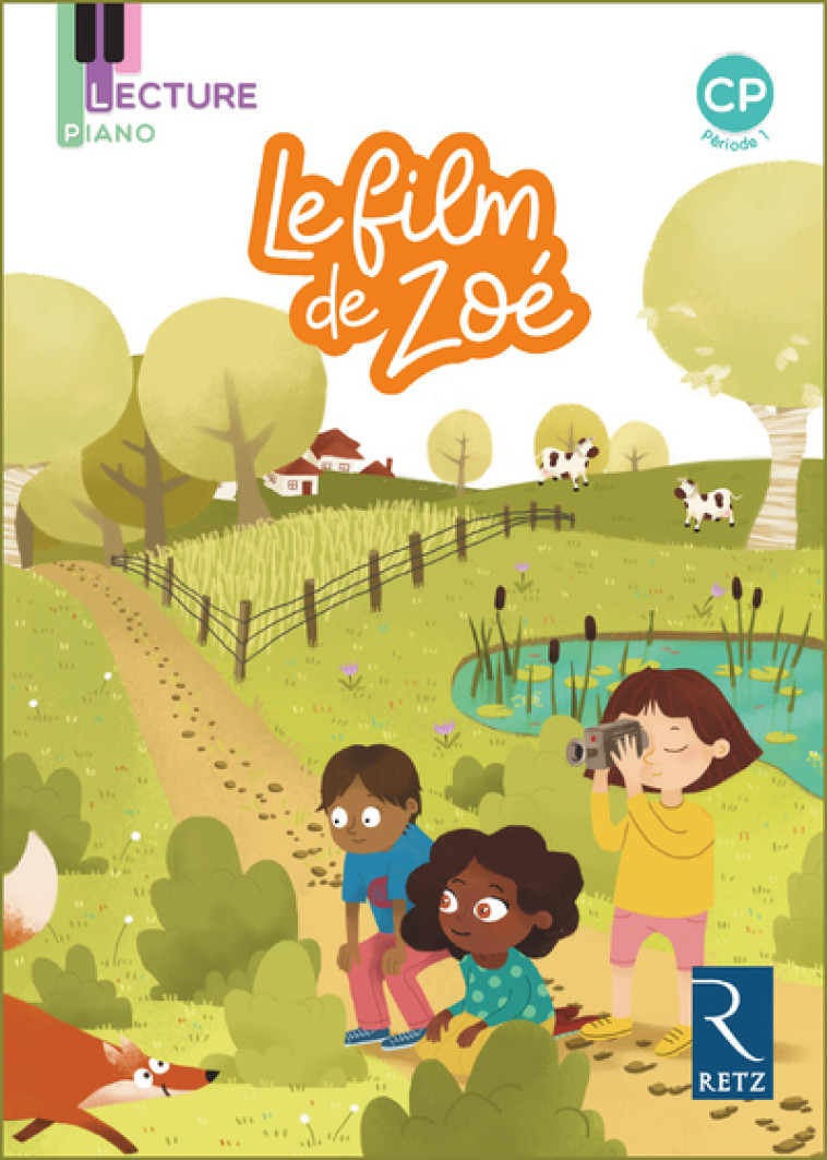 Pack de 5ex - Lecture Piano - Le film de Zoé - Sandrine Monnier-Murariu, Sandrine Monnier - RETZ