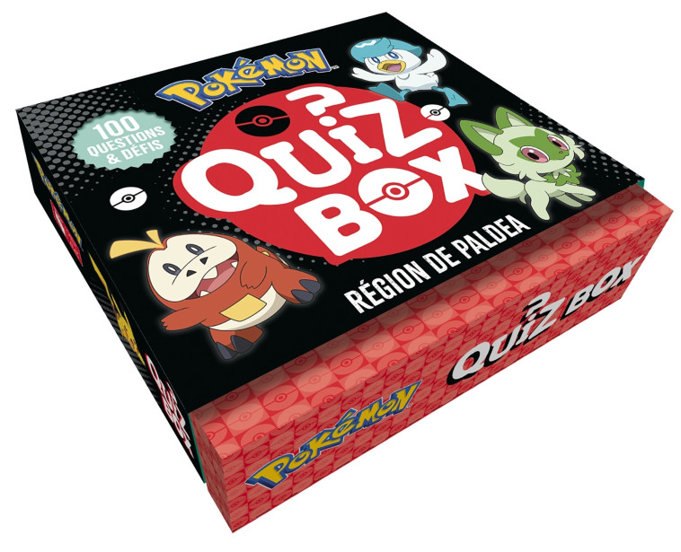 Pokémon - Quiz box Paldéa - The Pokémon Company,   - HACHETTE JEUN.