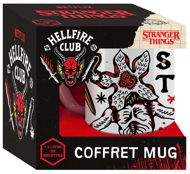 Stranger Things -  Coffret mug - Netflix Netflix,  Netflix - HACHETTE JEUN.