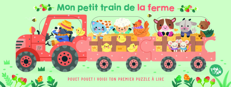 Mon petit train de la ferme -  Collectif - TAM TAM EDTS