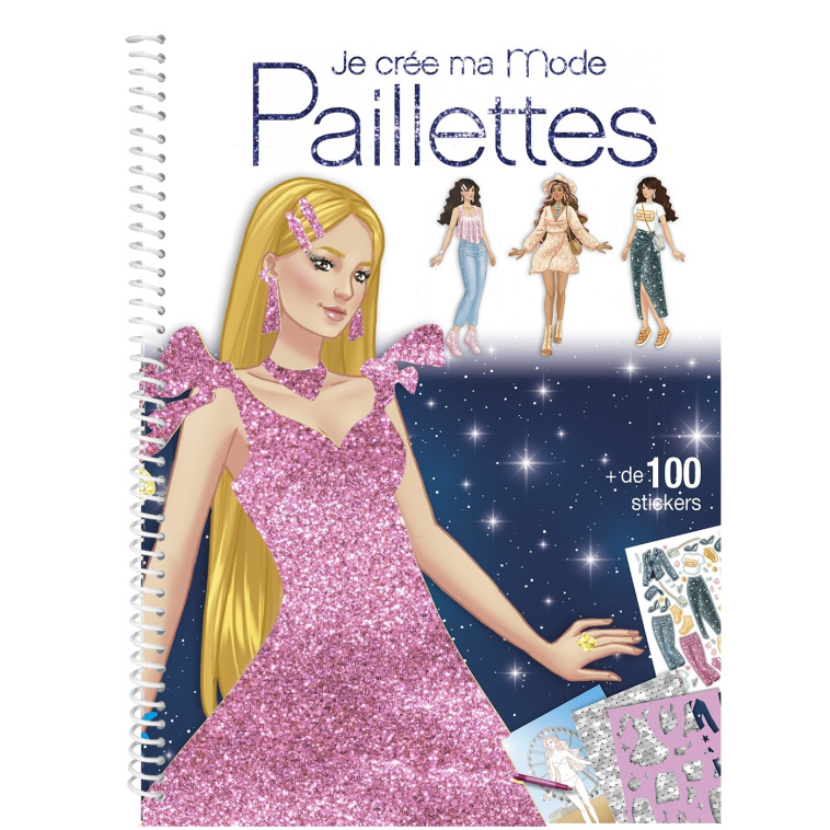 Je crée ma mode Paillettes - Lotty Lotty,  Lotty,  Lotty - PLAY BAC