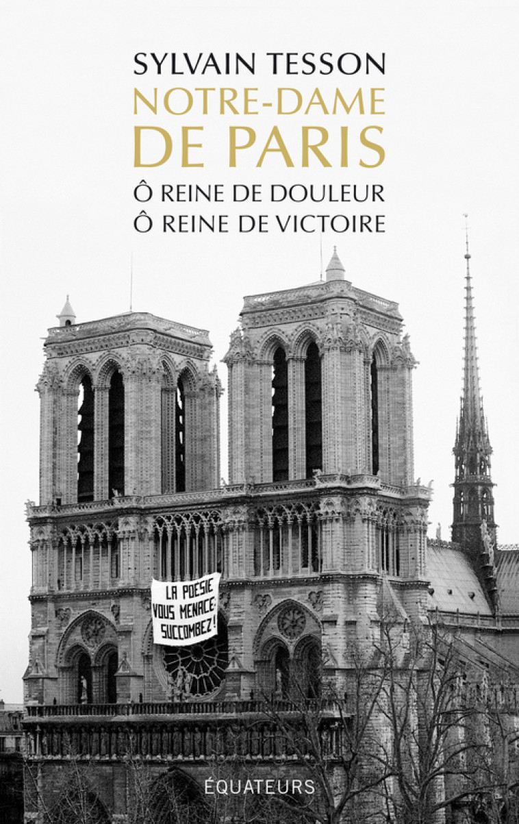 Notre-Dame de Paris -  Tesson sylvain, Sylvain Tesson - DES EQUATEURS