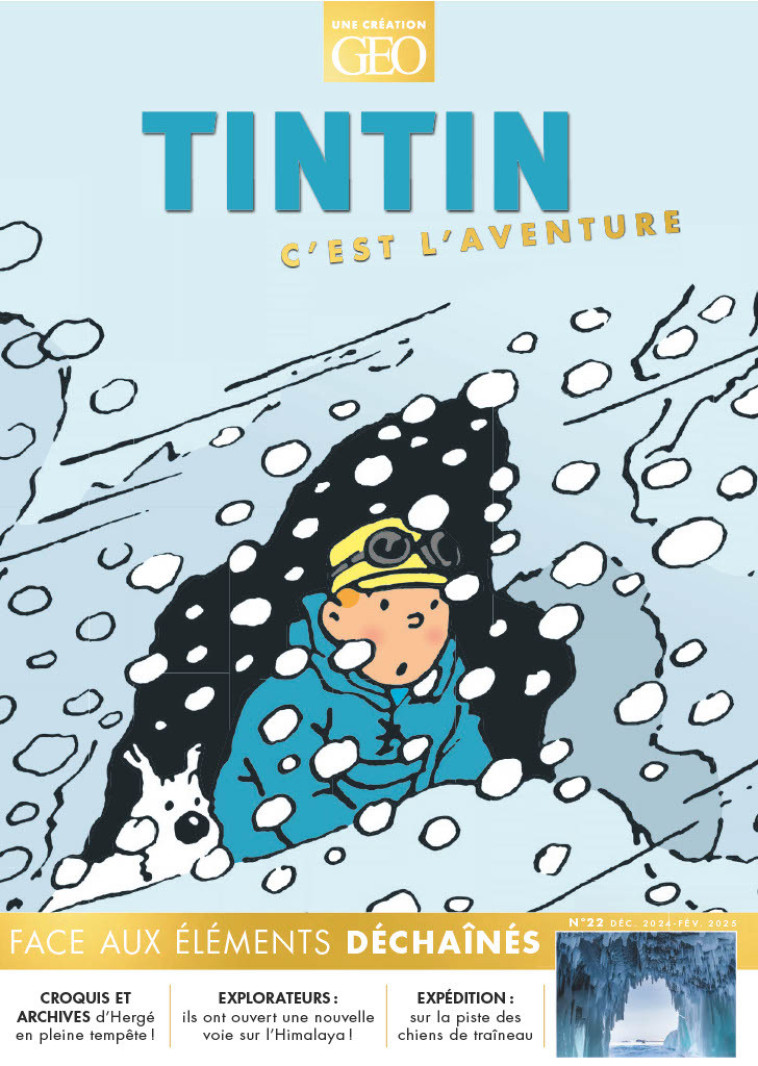 Tintin c'est l'aventure 22 -  Collectif - GEO MOULINSART