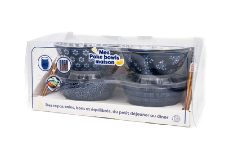 2024, Coffret mes pokes bowls maison -  Collectif - I2C