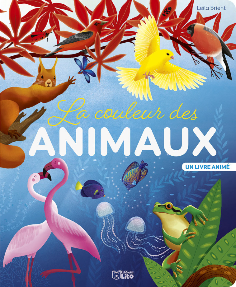 COULEUR DES ANIMAUX BEAU LIVRE - XXX - LITO