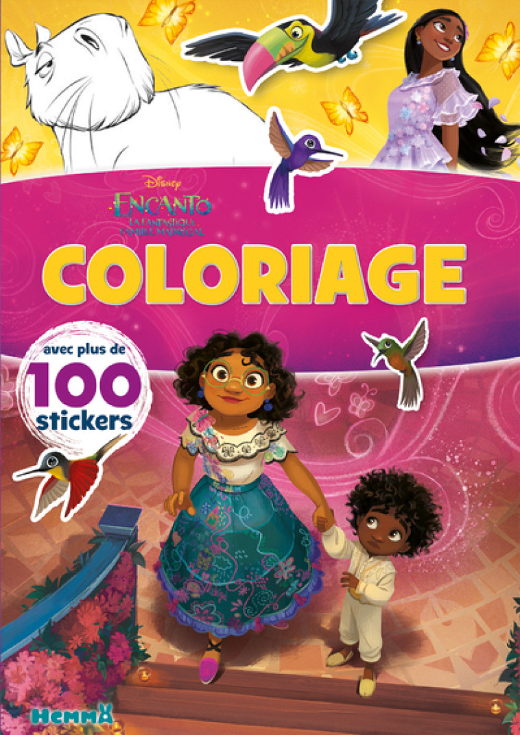 Disney Encanto - Coloriage avec plus de 100 stickers - Collectif Collectif,  Collectif - HEMMA