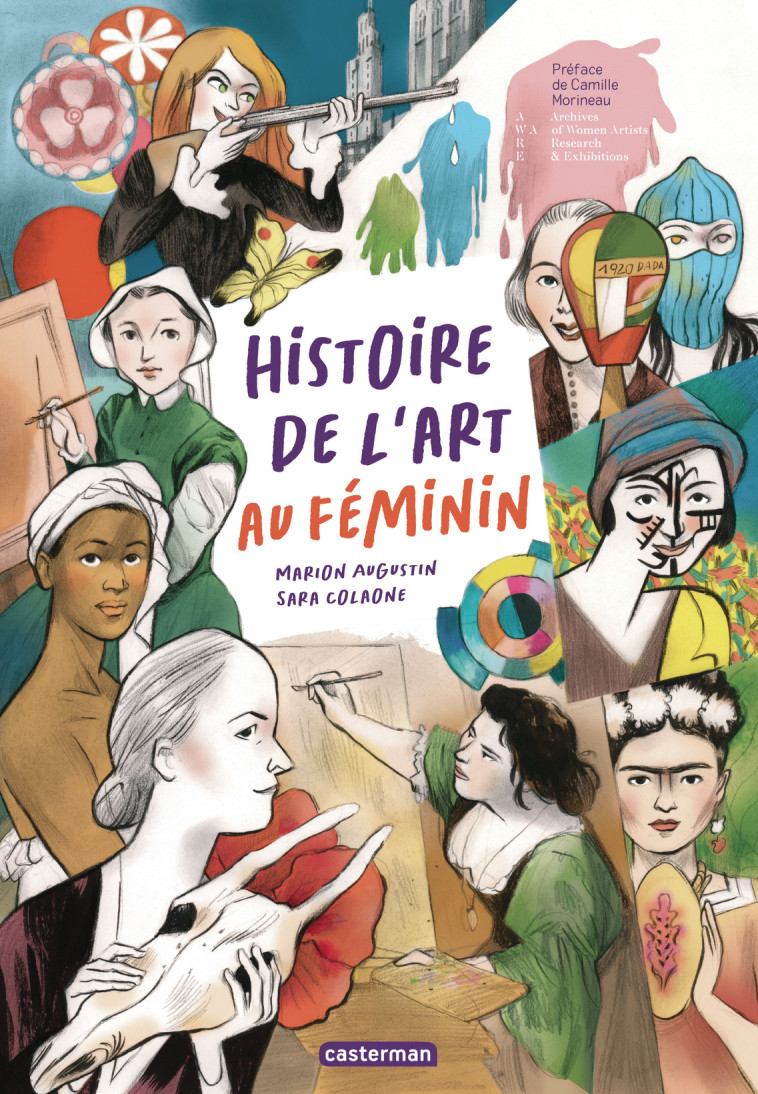 Histoire de l'Art au féminin - Marion Augustin, Sara Colaone, Marion Augustin, Sara Colaone - CASTERMAN