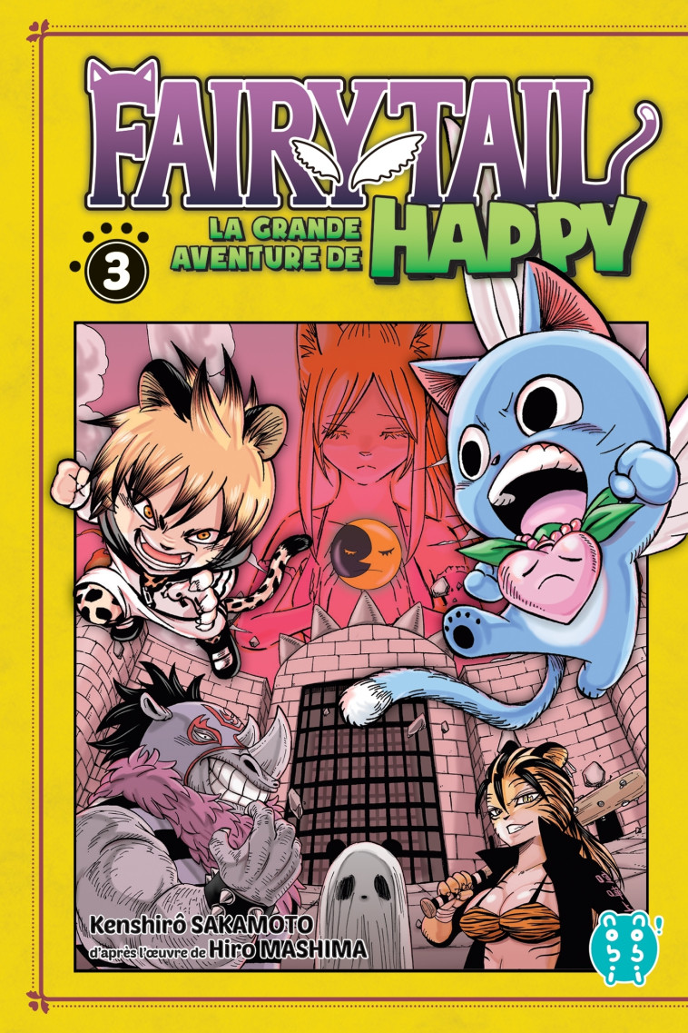 Fairy Tail - La grande aventure de Happy T03 - Kenshirô Sakamoto - NOBI NOBI