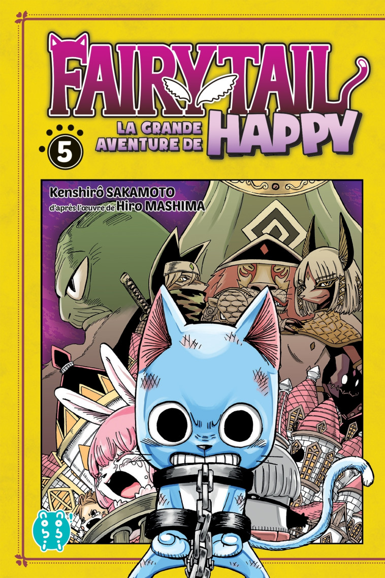 Fairy Tail - La grande aventure de Happy T05 - Kenshirô Sakamoto - NOBI NOBI