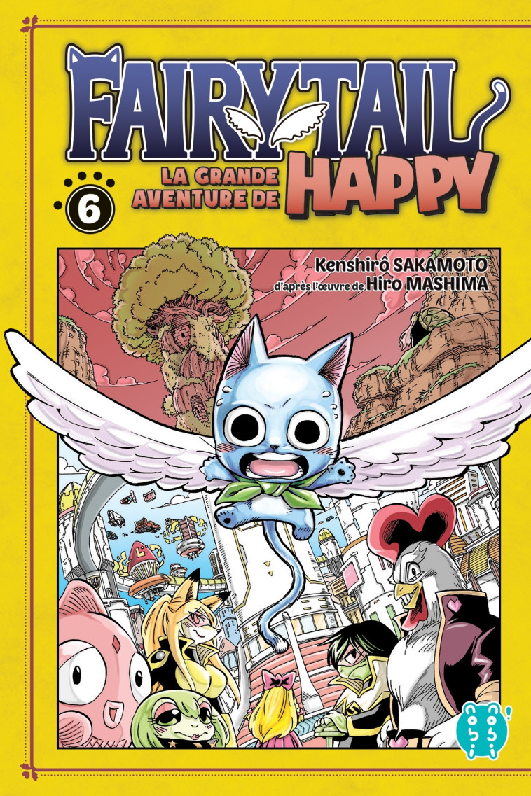 Fairy Tail - La grande aventure de Happy T06 - Kenshirô Sakamoto - NOBI NOBI